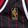 MITCHELL & NESS NBA CHICAGO BULLS 1996 MICHAEL JORDAN #23 AUTHENTIC JERSEY BLACK PINSTRIPE 96
