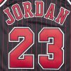 MITCHELL & NESS NBA CHICAGO BULLS 1996 MICHAEL JORDAN #23 AUTHENTIC JERSEY BLACK PINSTRIPE 96