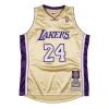 MITCHELL & NESS NBA LOS ANGELES LAKERS KOBE BRYANT AUTHENTIC JERSEY GOLD XL