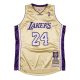 MITCHELL & NESS NBA LOS ANGELES LAKERS KOBE BRYANT AUTHENTIC JERSEY GOLD XL