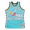 MITCHELL & NESS NBA ASG 1996  MICHAEL JORDAN #23 AUTHENTIC JERSEY TEAL