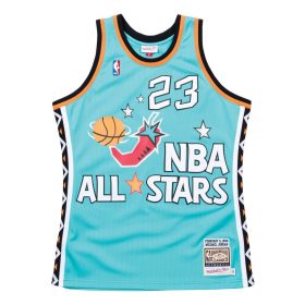   MITCHELL & NESS NBA ASG 1996  MICHAEL JORDAN #23 AUTHENTIC JERSEY TEAL