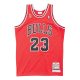 MITCHELL & NESS NBA CHICAGO BULLS MICHAEL JORDAN AUTHENTIC JERSEY RED