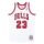 MITCHELL & NESS NBA CHICAGO BULLS HOME MICHAEL JORDAN 95-96'#23 AUTHENTIC JERSEY WHITE