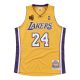 MITCHELL & NESS LOS ANGELES LAKERS KOBE BRYANT 09-10' #24 AUTHENTIC JERSEY YELLOW