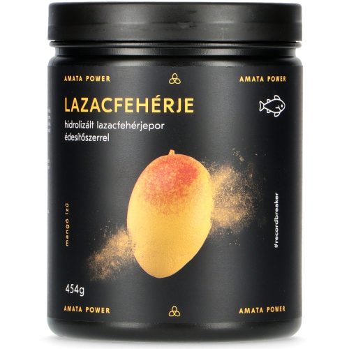 AMATA POWER SALMON PROTEIN 454 G MANGÓ