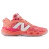 New Balance Hesi Low v2 Basketball shoes Sunfade Red / Dragon Berry / White 43