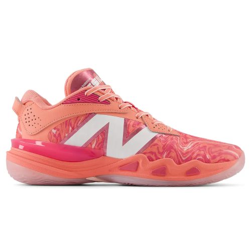 New Balance Hesi Low v2 Basketball shoes Sunfade Red / Dragon Berry / White 43