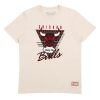 MITCHELL & NESS CHICAGO BULLS NBA FINAL SECONDS TEE SAND L