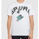 Mitchell & Ness NBA Maxxed Out Tee Emea San Antonio Spurs White M