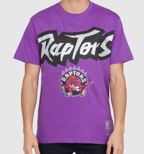 Mitchell & Ness NBA Maxxed Out Tee Emea Toronto Raptors Purple XL