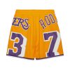 Mitchell & Ness NBA Maxxed Out Fashion Shorts Los Angeles Lakers Dennis Rodman Yellow
