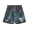 Mitchell & Ness NBA Chicago Bulls Quiet Blaze 7In Mesh Shorts Multicolor