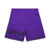 Mitchell & Ness NBA Team Origins 7In Mesh Shorts Vintage Logo Toronto Raptors Purple