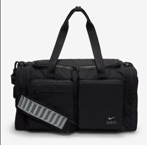 Nike Utility Power Training Duffel Bag (Medium, 51L) Black/Enigma Stone