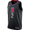 JORDAN NBA KAWHI LEONARD LOS ANGELES CLIPPERS SWINGMAN JERSEY BLACK/UNIVERSITY RED/LEONARD KAWHI