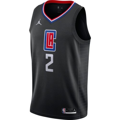JORDAN NBA KAWHI LEONARD LOS ANGELES CLIPPERS SWINGMAN JERSEY BLACK/UNIVERSITY RED/LEONARD KAWHI