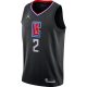 JORDAN NBA KAWHI LEONARD LOS ANGELES CLIPPERS SWINGMAN JERSEY BLACK/UNIVERSITY RED/LEONARD KAWHI