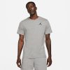 Jordan M J Jumpman EMB SS Crew Carbon Heather/Black