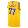 Nike Dri-FIT NBA Los Angeles Lakers Icon Edition 2022/23 Luka Doncic Swingman Jersey Yellow