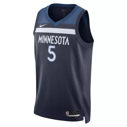Nike Dri-FIT NBA Minnesota Timberwolves Icon Edition 2022/23 Anthony Edwards Swingman Jersey Navy