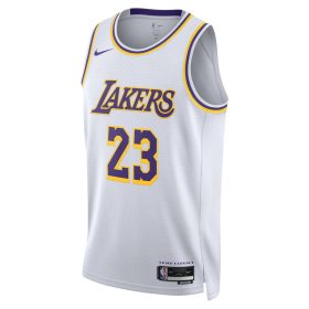   Nike Dri-FIT LeBron James Los Angeles Lakers Association Edition 2022/23 Swingman Jersey White