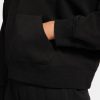 JORDAN WOMENS ESSENTIALS FLEECE CORE HOODIE BLACK