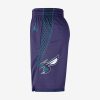 Jordan Dri-FIT NBA Swingman Charlotte Hornets Statement Edition Shorts New Orchid/Rapid Teal M