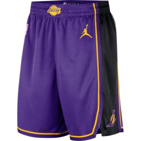   Jordan Dri-FIT NBA Swingman Los Angeles Lakers Statement Edition Shorts Field Purple/Amarillo