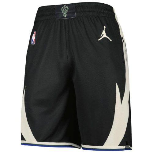 Jordan Dri-FIT Milwaukee Bucks Statement Edition Swingman Shorts Black M