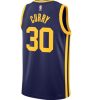 Jordan NBA Dri-FIT Golden State Warriors Stephen Curry Statement Edition 2022 Swingman Jersey Blue XXL