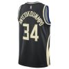 Jordan Dri-FIT NBA Milwaukee Bucks Giannis Antetokounmpo Statement Edition 2022 Swingman Jersey Black S
