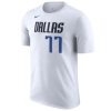 Nike NBA Dallas Mavericks Luka Doncic T-Shirt White
