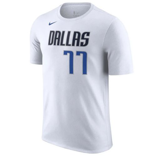 Nike NBA Dallas Mavericks Luka Doncic T-Shirt White