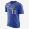 Nike NBA Dallas Mavericks Luka Doncic T-Shirt Game Royal