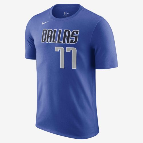 Nike NBA Dallas Mavericks Luka Doncic T-Shirt Game Royal