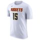 Nike NBA Denver Nuggets Nikola Jokic T-Shirt White