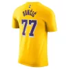 Nike NBA Luka Doncic Los Angeles Lakers Icon Edition Tee Yellow