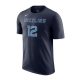 Nike NBA Memphis Grizzlies Ja Morant Tee College Navy M
