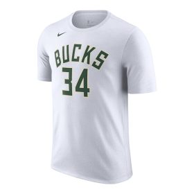 Nike NBA Milwaukee Bucks Giannis Antetokounmpo Tee White