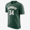 Nike NBA Milwaukee Bucks Giannis Antetokounmpo T-Shirt Fir