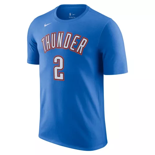 Nike NBA Oklahoma City Thunder Shai Gilgeous-Alexander Icon NN Tee Blue L