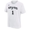 Nike NBA San Antonio Spurs Victor Wembanyama Tee White