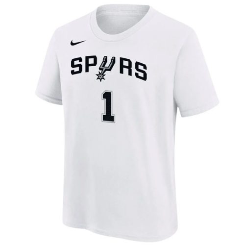 Nike NBA San Antonio Spurs Victor Wembanyama Tee White