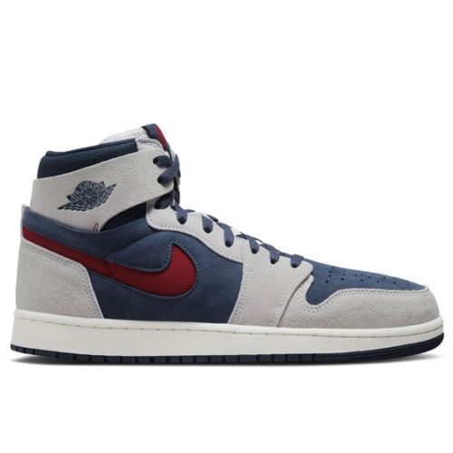 Air Jordan 1 Zoom CMFT 2 Midnight Navy/Varsity Red-Neutral Grey 43
