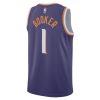 Nike NBA Dri-FIT Phoenix Suns Devin Booker 2022/23 Icon Edition Swingman Jersey Purple M