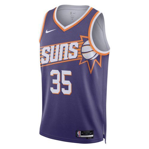 Nike NBA Dri-FIT Phoenix Suns Kevin Durant 2023/24 Icon Edition Swingman Jersey Purple S