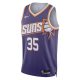 Nike NBA Dri-FIT Phoenix Suns Kevin Durant 2023/24 Icon Edition Swingman Jersey Purple XXL