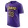 Jordan NBA LeBron James Los Angeles Lakers Statement Edition Tee Field Purple S