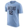 Jordan NBA Memphis Grizzlies Ja Morant Statement Edition Tee Blue XXL